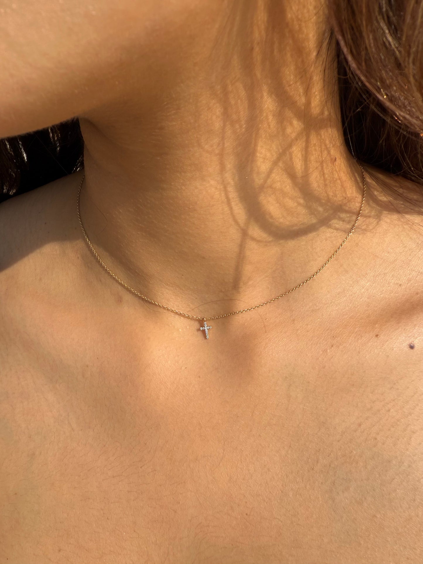 Diamond Cross Necklace