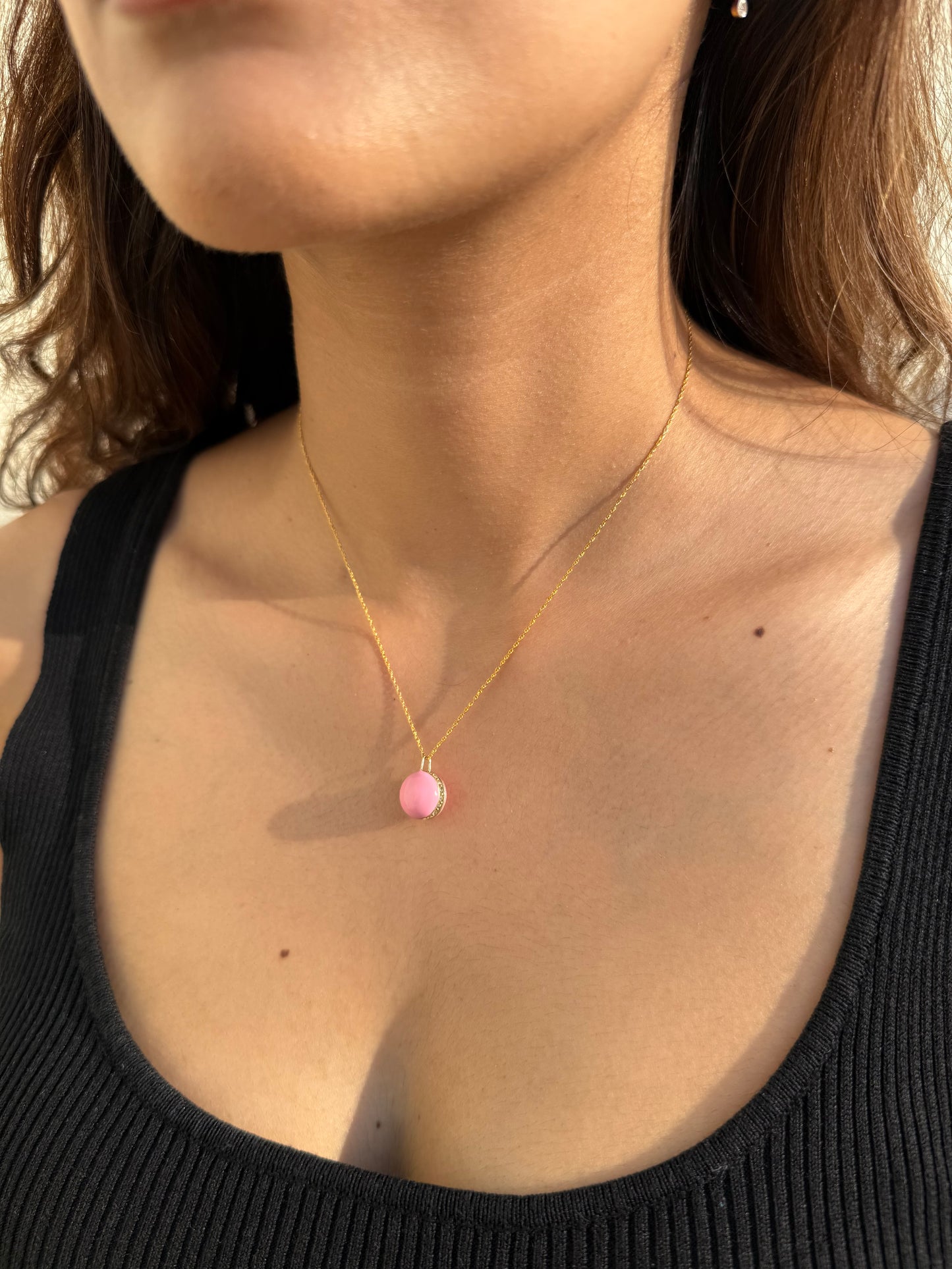 Sweet Sparkle Macaroon Necklace