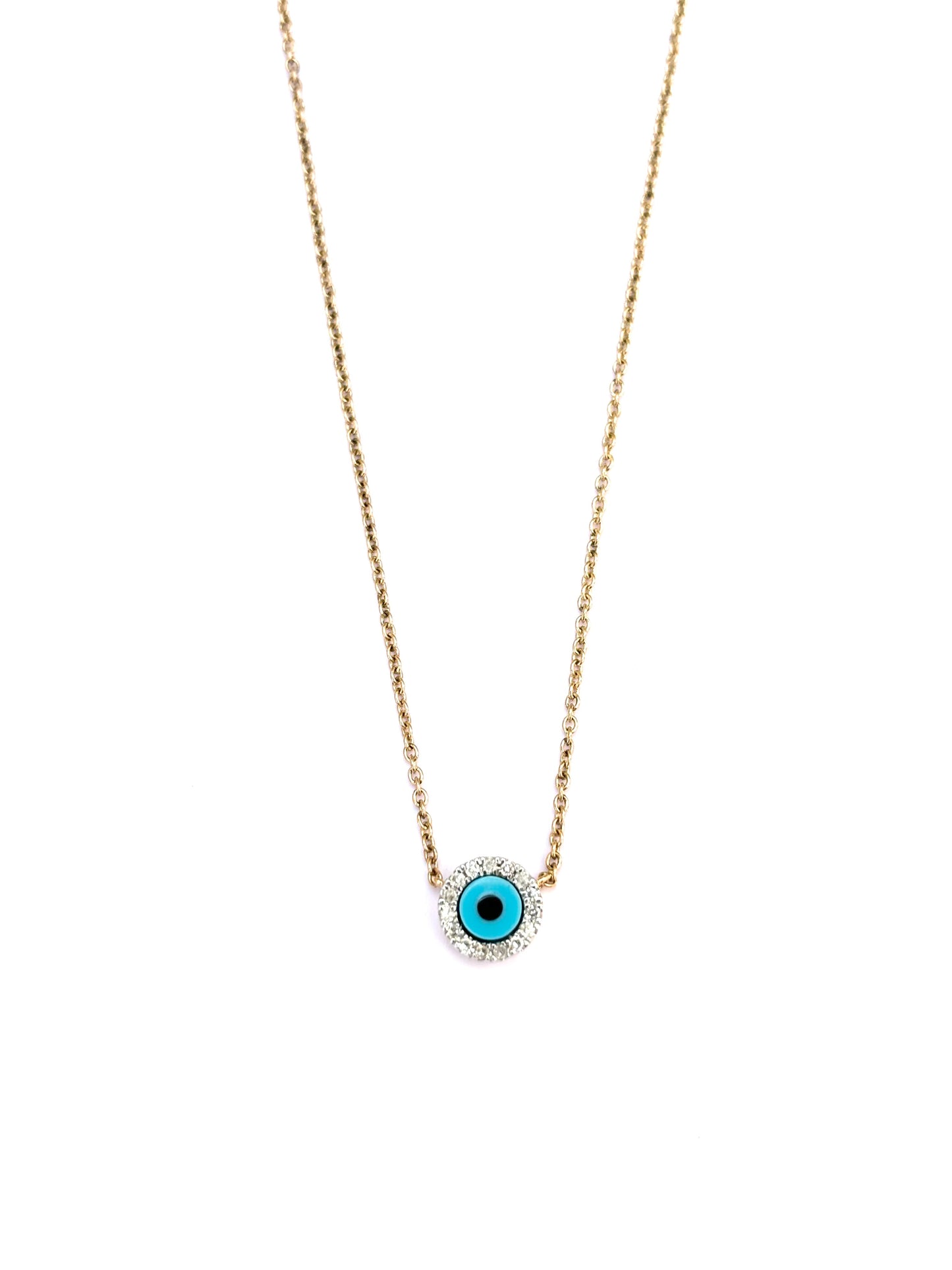 Halo Evil Eye Necklace