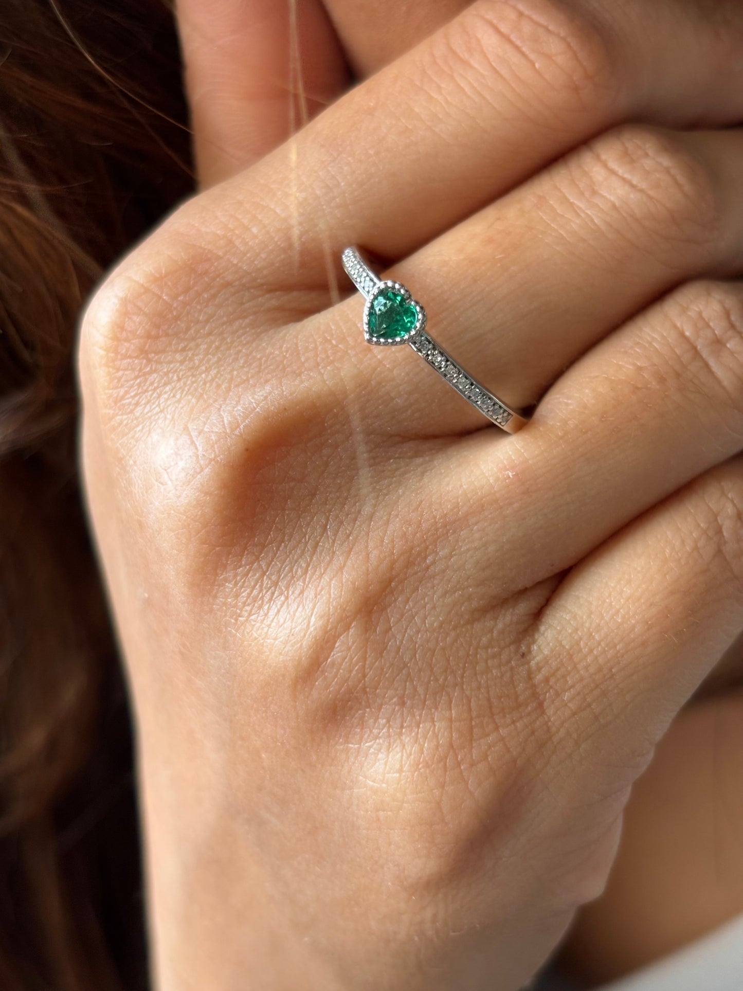 Emerald Whisper Ring
