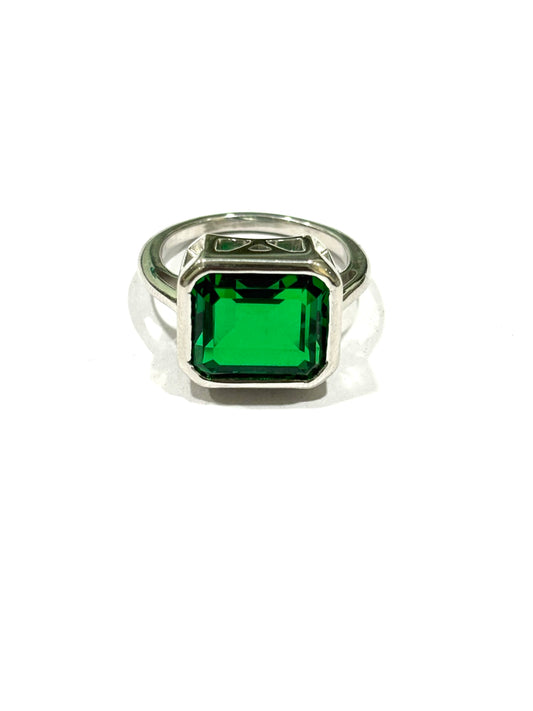 Emerald Glow Ring