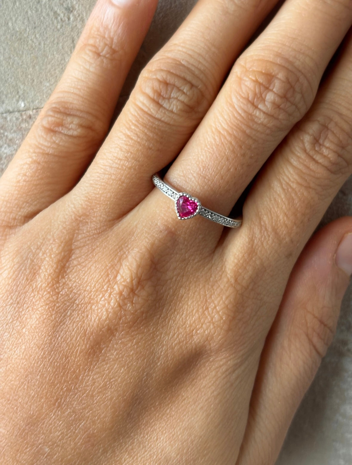 Sweetheart Spark Ring