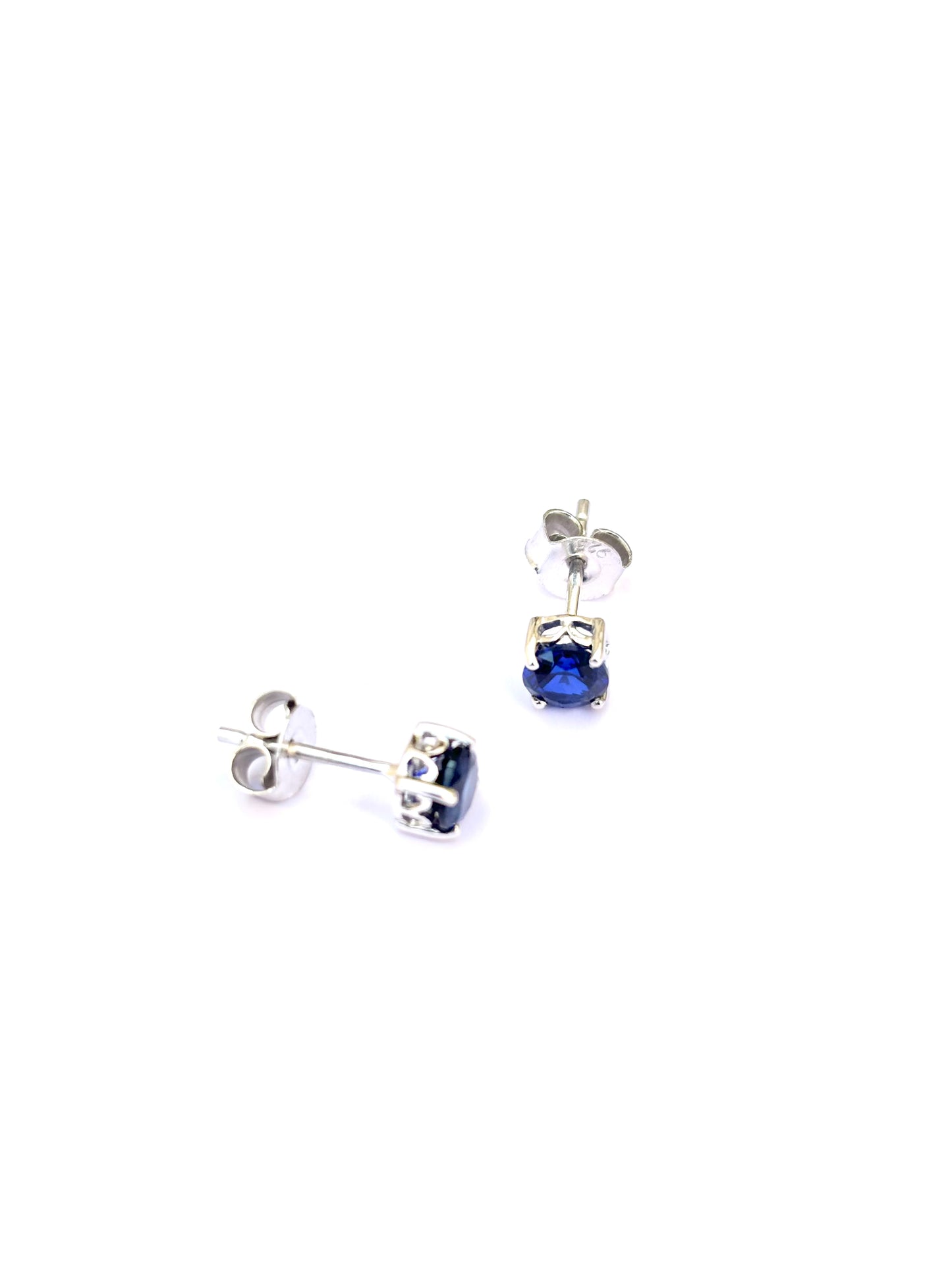 Single Stone Stud Earrings