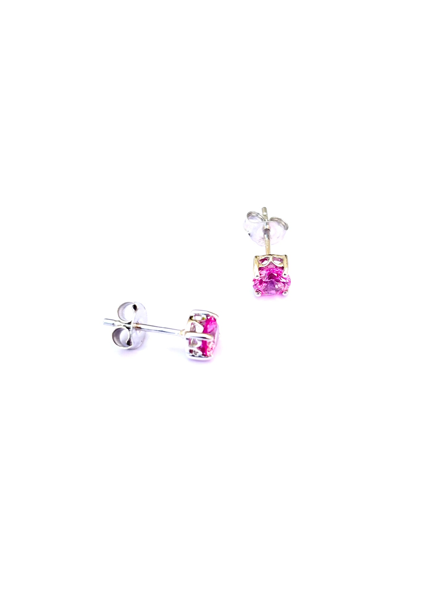 Single Stone Stud Earrings