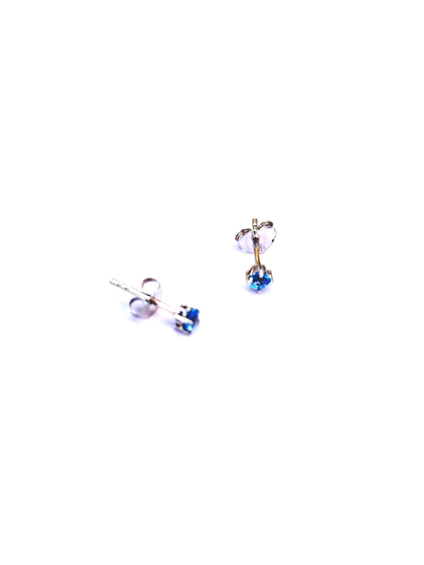 Single Stone Mini Stud Earrings