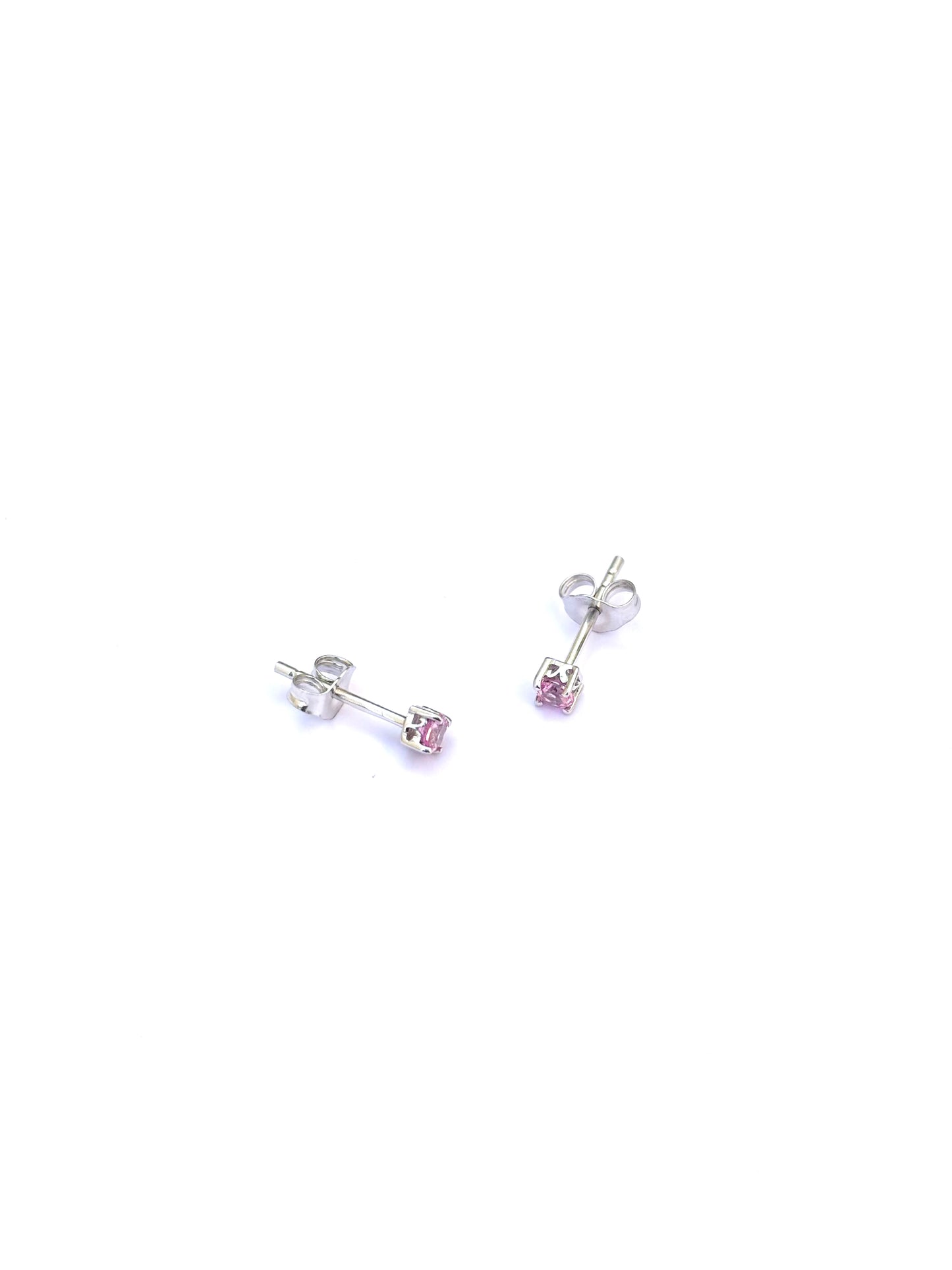 Single Stone Mini Stud Earrings